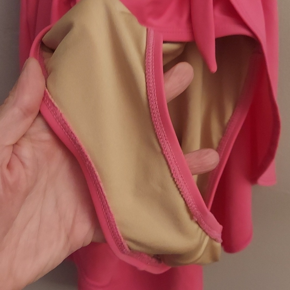 OLD NAVY High Waisted Pink Swim Skirt - Picture 8 of 11